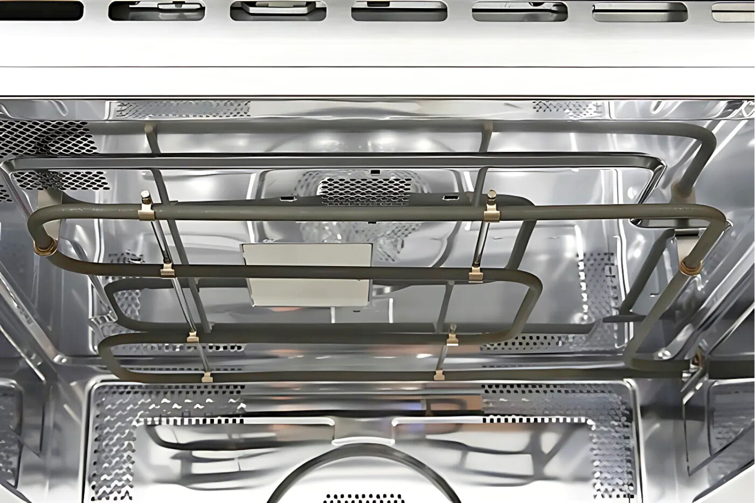 Lò vi sóng kết hợp nướng Hafele HO-KT45B được trang bị một chiếc quạt và bộ phận làm nóng phụ trợ