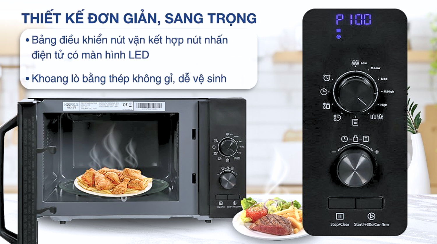 Giao diện điều khiển đặc biệt thân thiện với mọi đối tượng