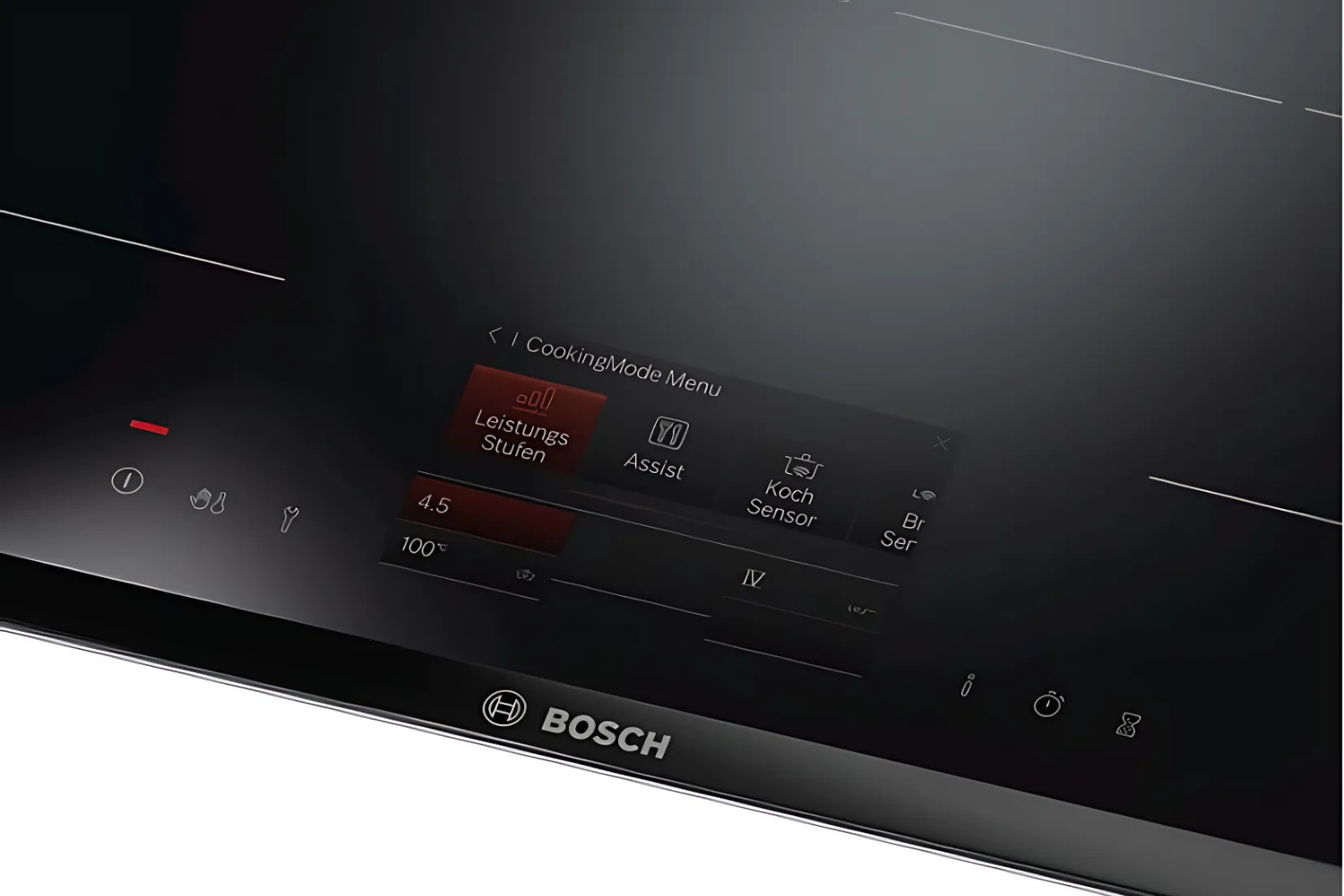 Bếp từ PXX975KW1E được trang bị một loạt các tính năng bảo vệ tiên tiến