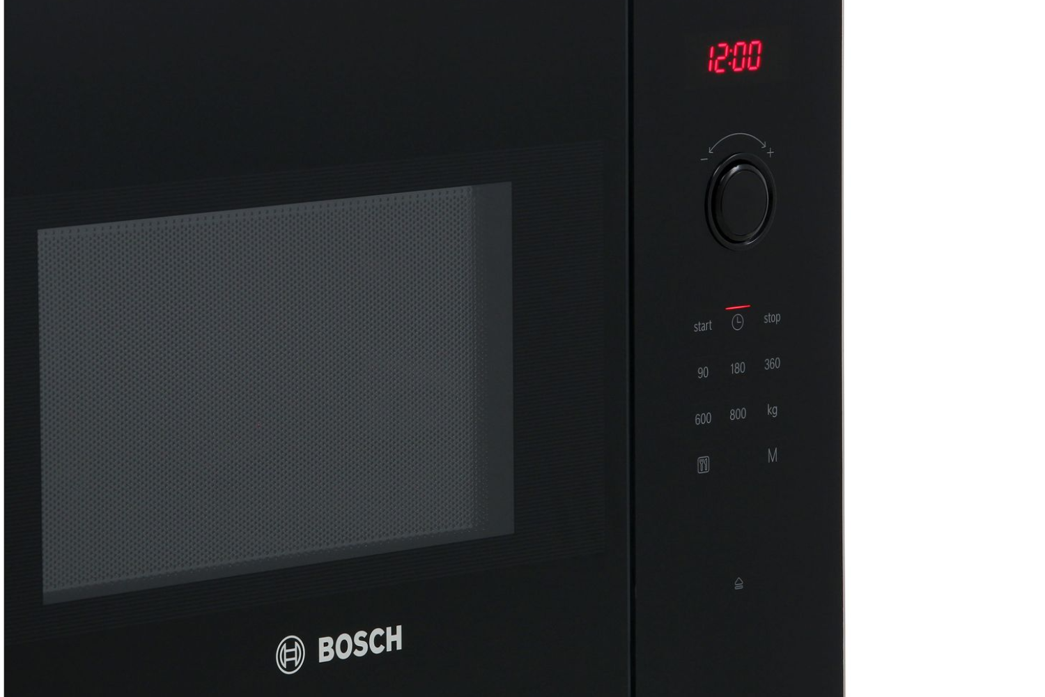 Bảng điều khiển của lò vi sóng Bosch BFL553MB0B Serie 4 được thiết kế thông minh