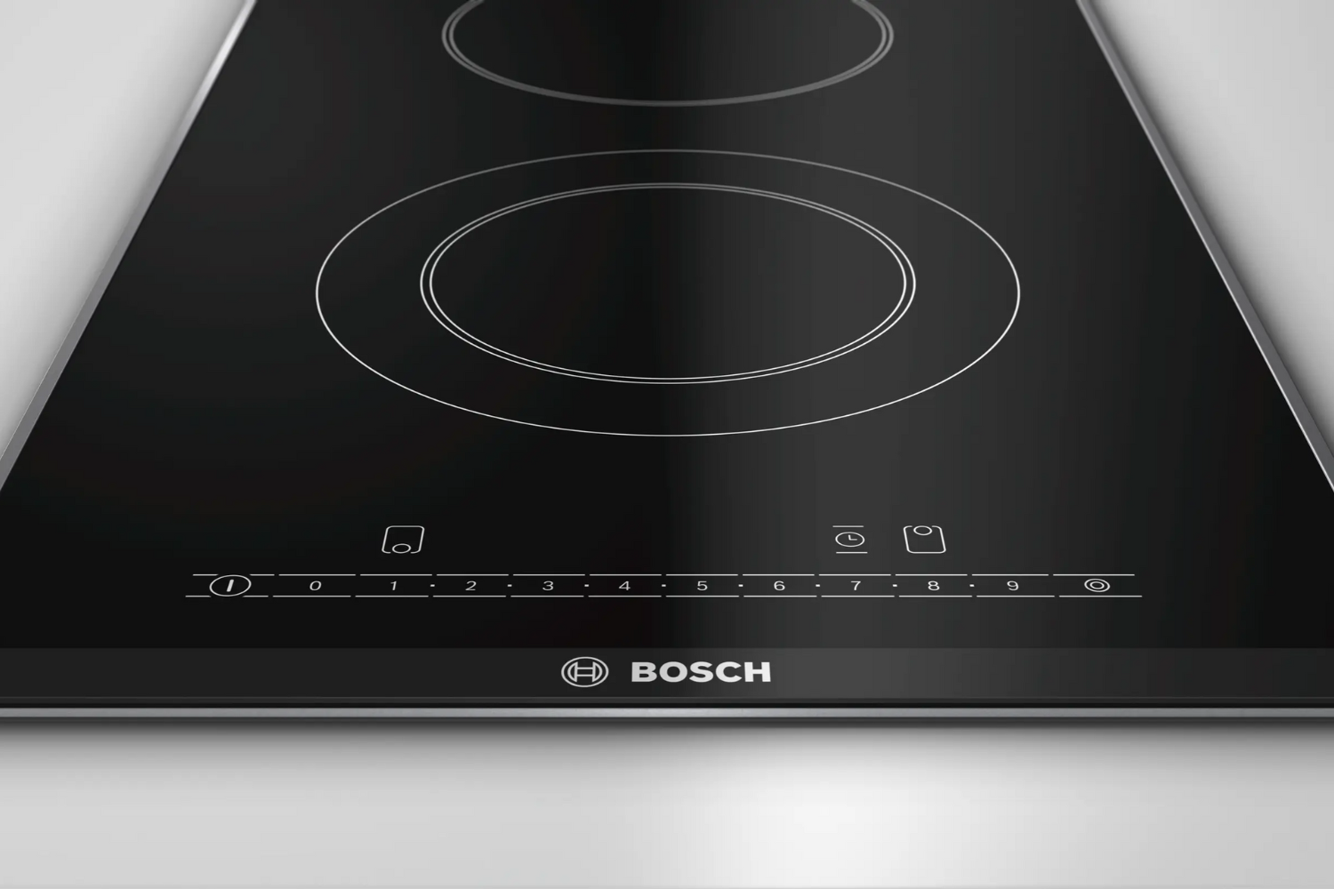 Bếp hồng ngoại Bosch PKF375FB1E Serie 6 được trang bị đầy đủ các tính năng bảo vệ tiên tiến