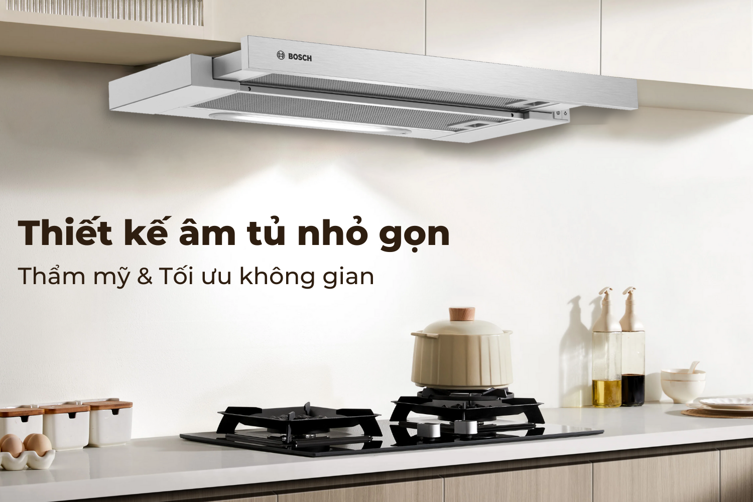 Thiết Kế Âm Tủ Nhỏ Gọn Tối Ưu Không Gian