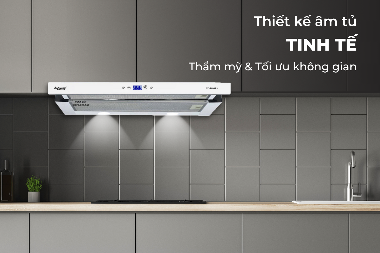 Hút Mùi Âm Tủ Canzy CZ 70WRH
