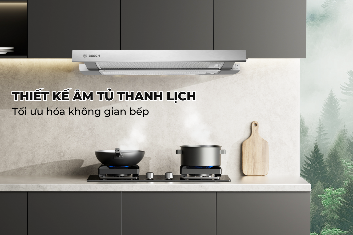 Thiết Kế Âm Tủ Hiện Đại – Tối Ưu Không Gian Bếp
