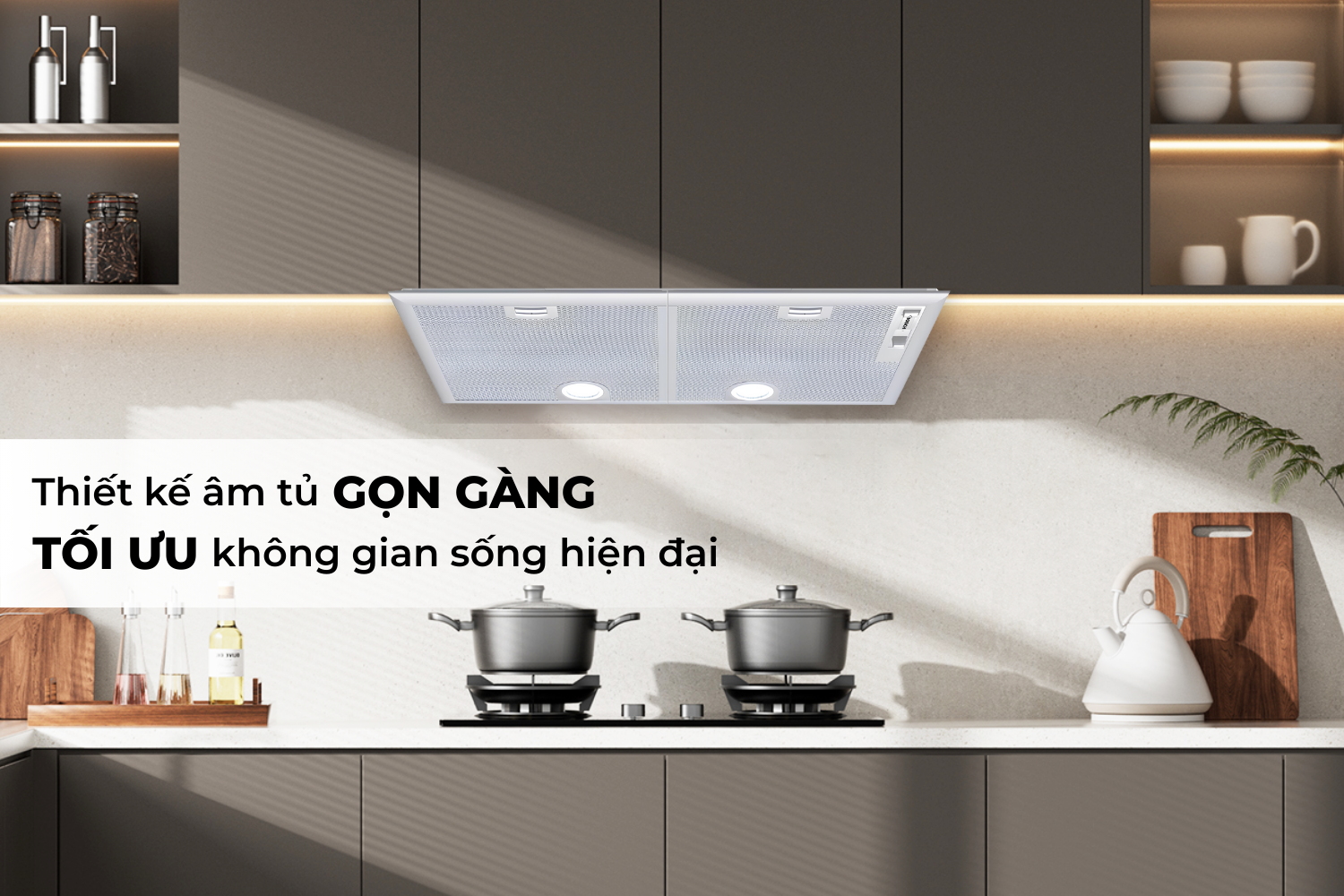 Thiết Kế Âm Tủ Gọn Gàng