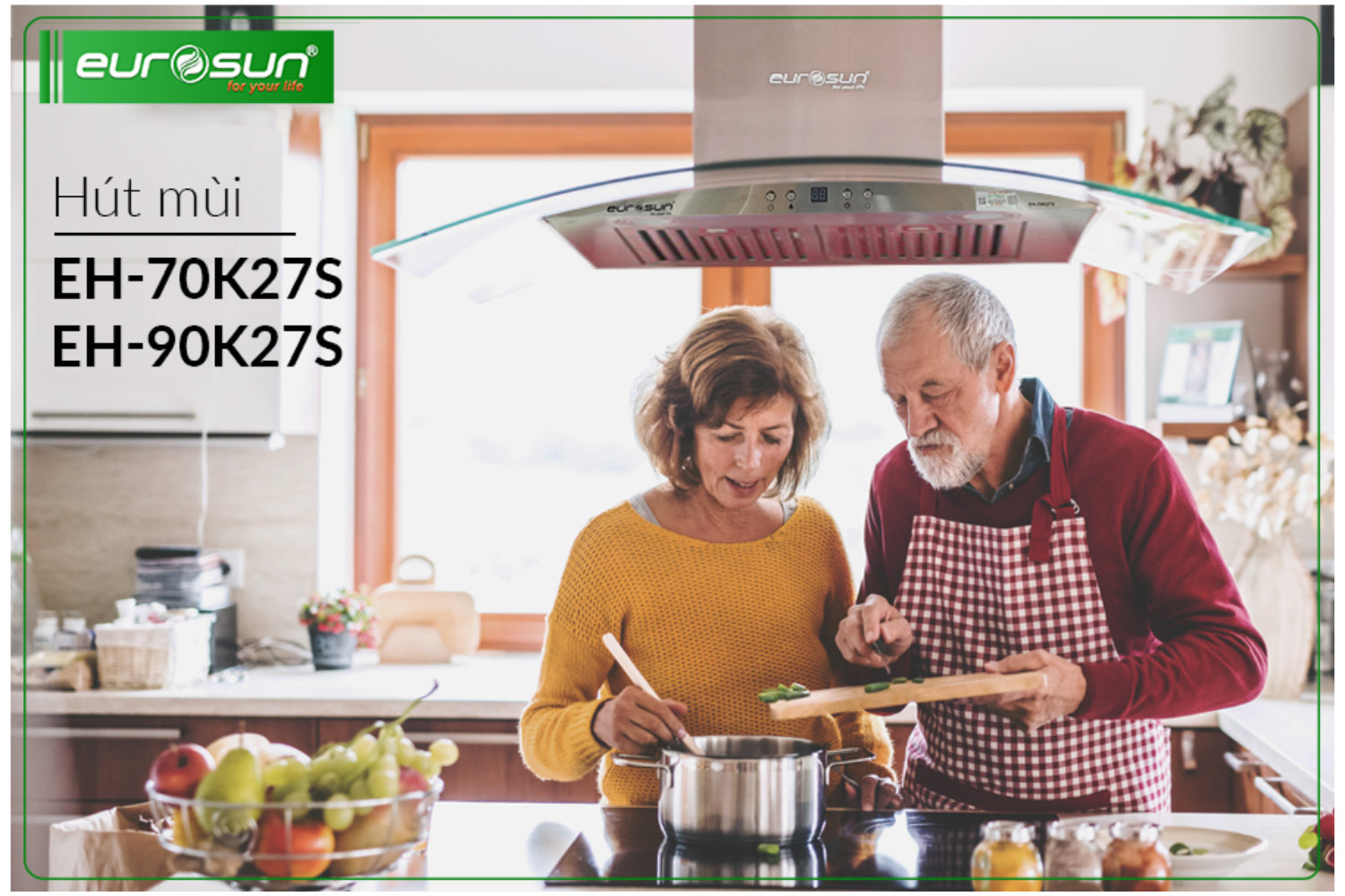 Thiết kế hiện đại, sang trọng với mặt kính đen nổi bật