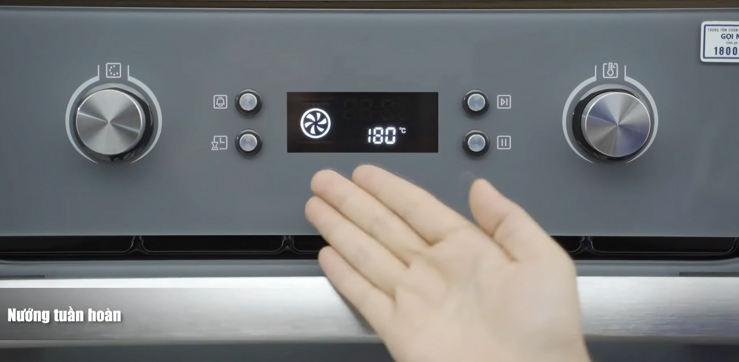 Chế độ này thường sử dụng quạt đối lưu kết hợp với một điện trở tròn phía sau quạt