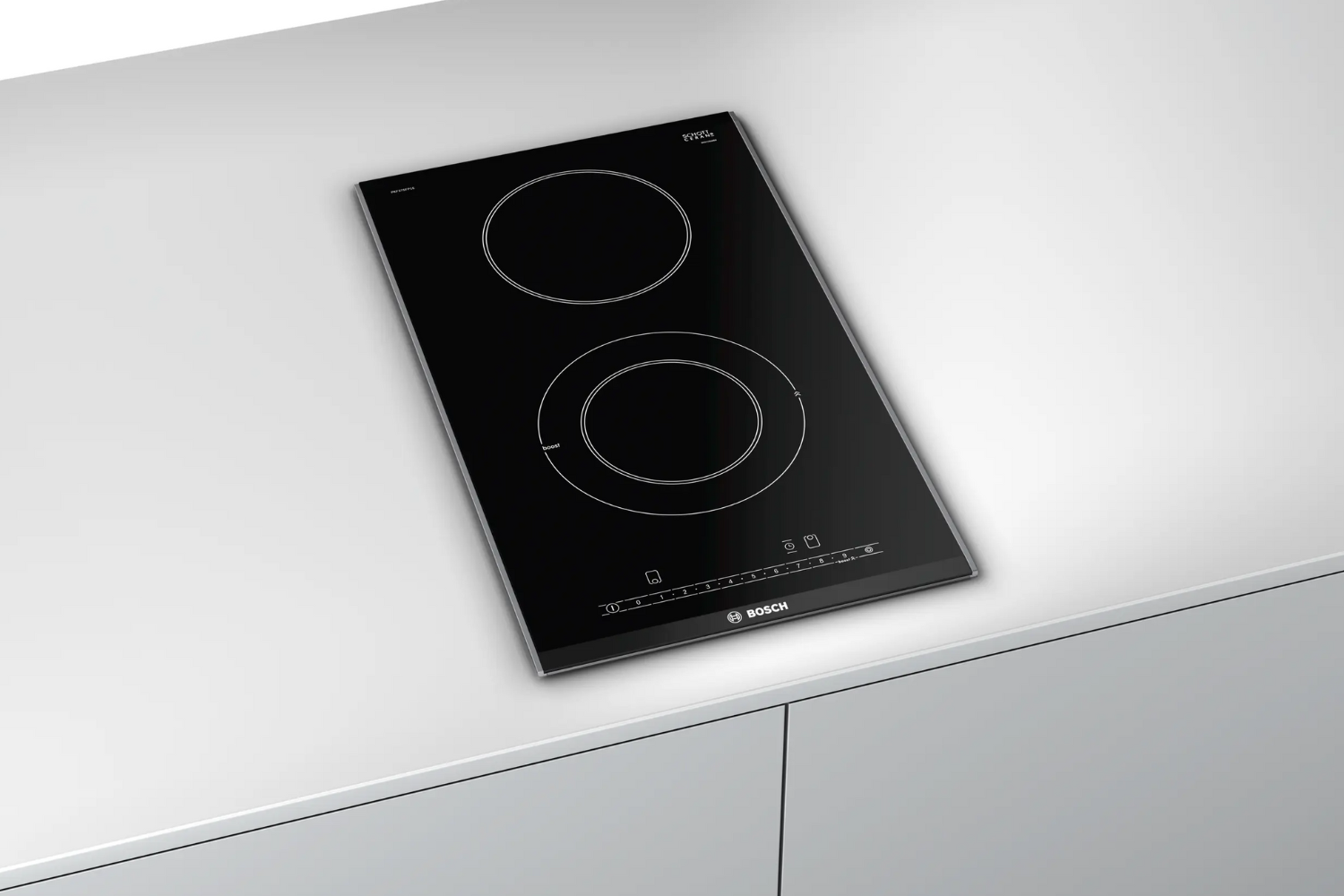 Bếp hồng ngoại Bosch PKF375FP1E Serie 6 sở hữu&nbsp;vẻ ngoài tinh tế và chất liệu cao cấp