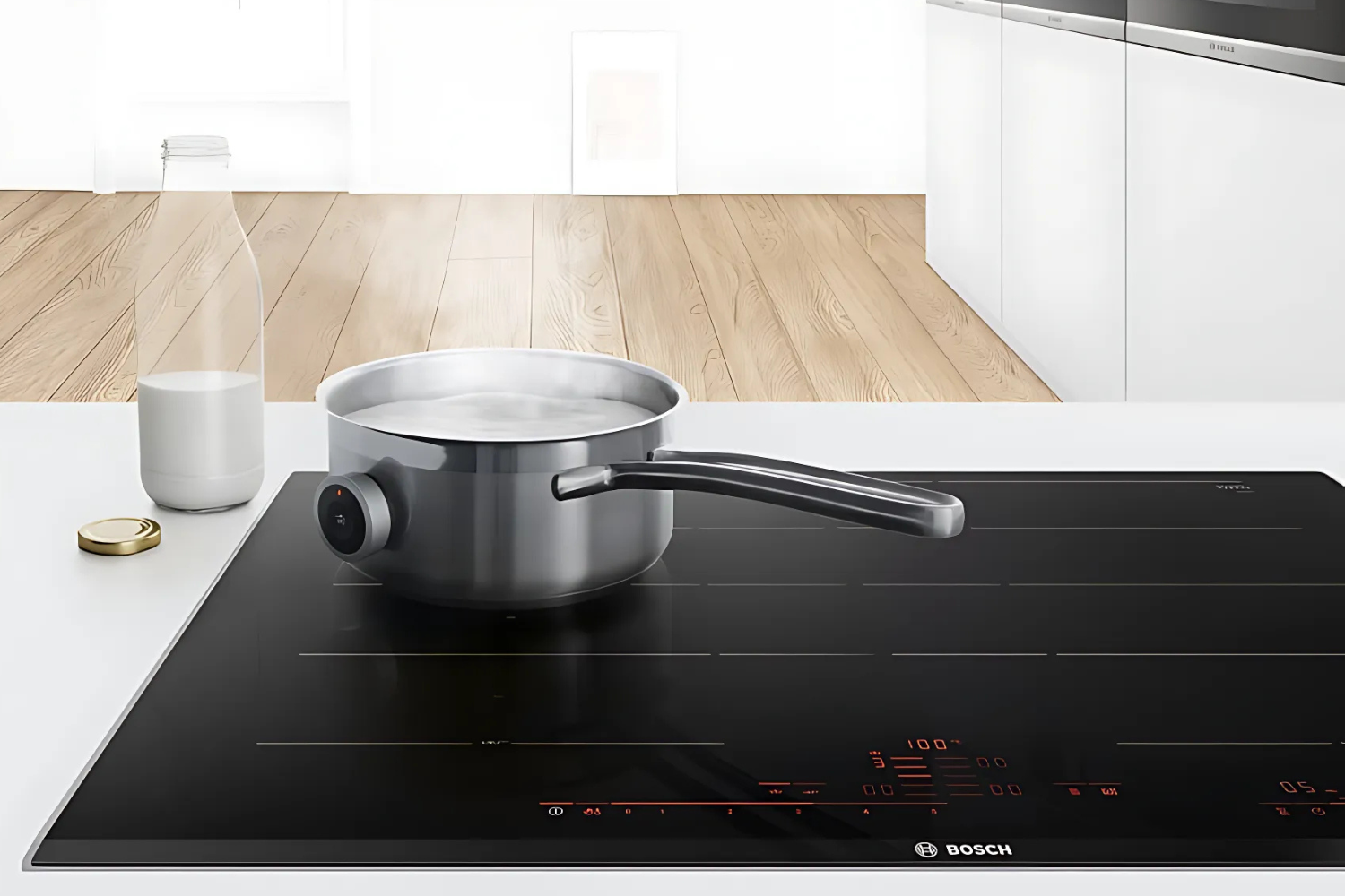 Bếp từ Bosch PXY875DC1E sở hữu thiết kế sang trọng, hiện đại