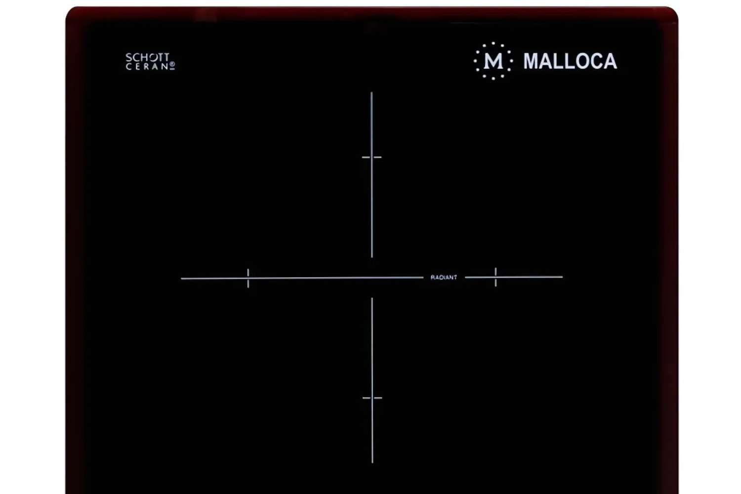 Bếp Malloca MDR 302 được trang bị hai vùng nấu điện hồng ngoại mạnh mẽ