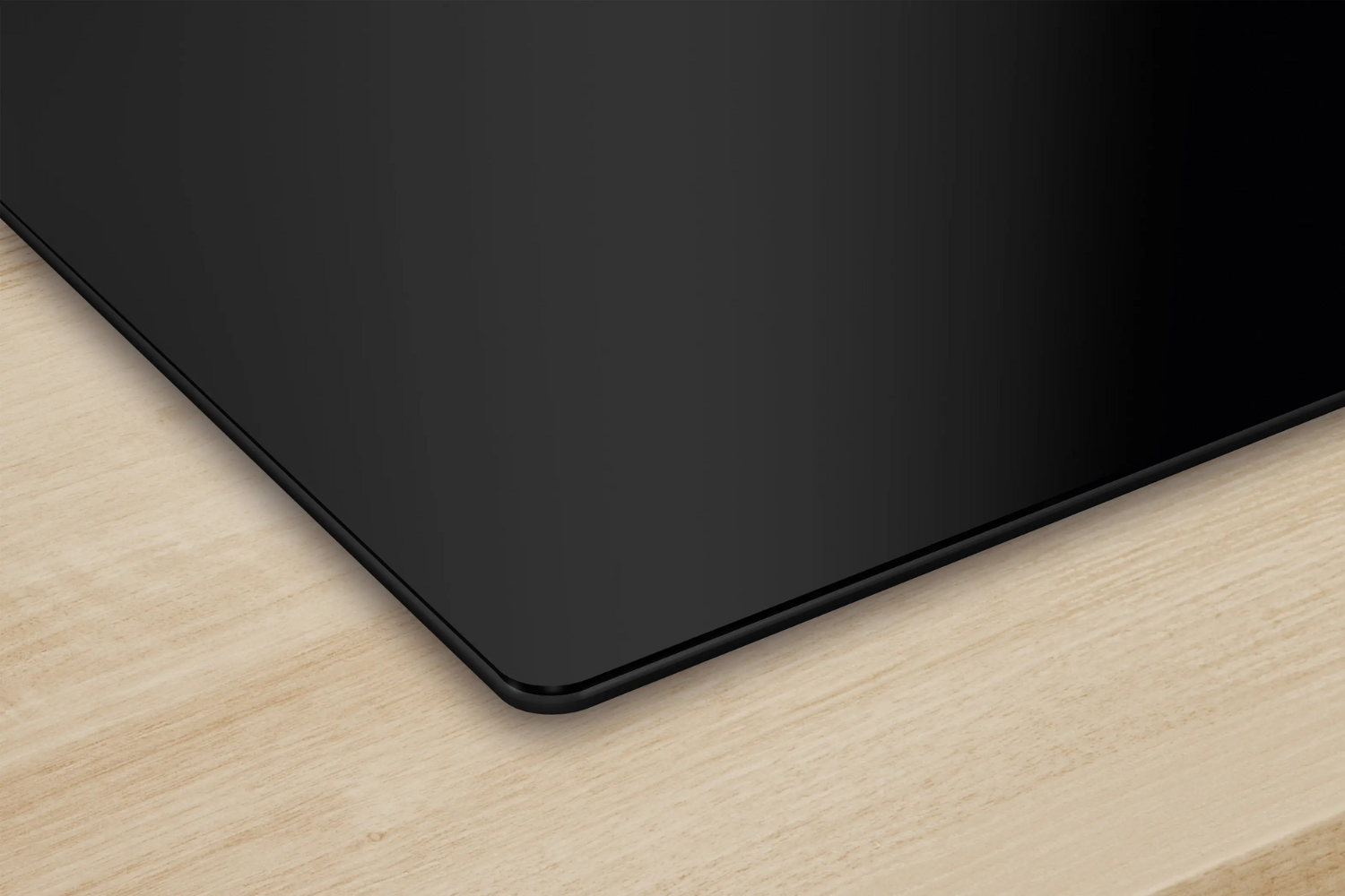 Điểm cộng lớn của bếp từ đôi&nbsp;Bosch PMI8256EVN là thiết kế không viền