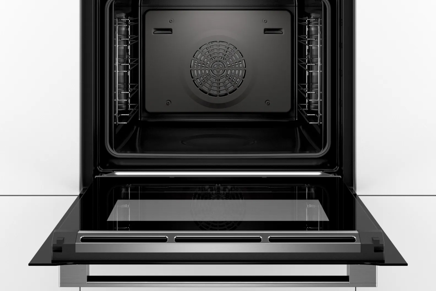 Lò nướng Bosch HSG636BS1 Serie 8 có d8ng tích 71 lít phục vụ tốt các gia đình có đông thành viên