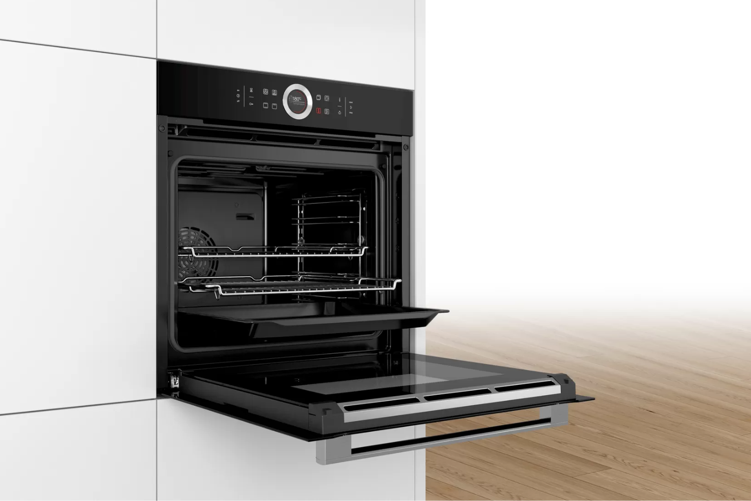 Lò nướng Bosch HBG633BB1B được thiết kế với kích thước lắp đặt âm tủ tiêu chuẩn