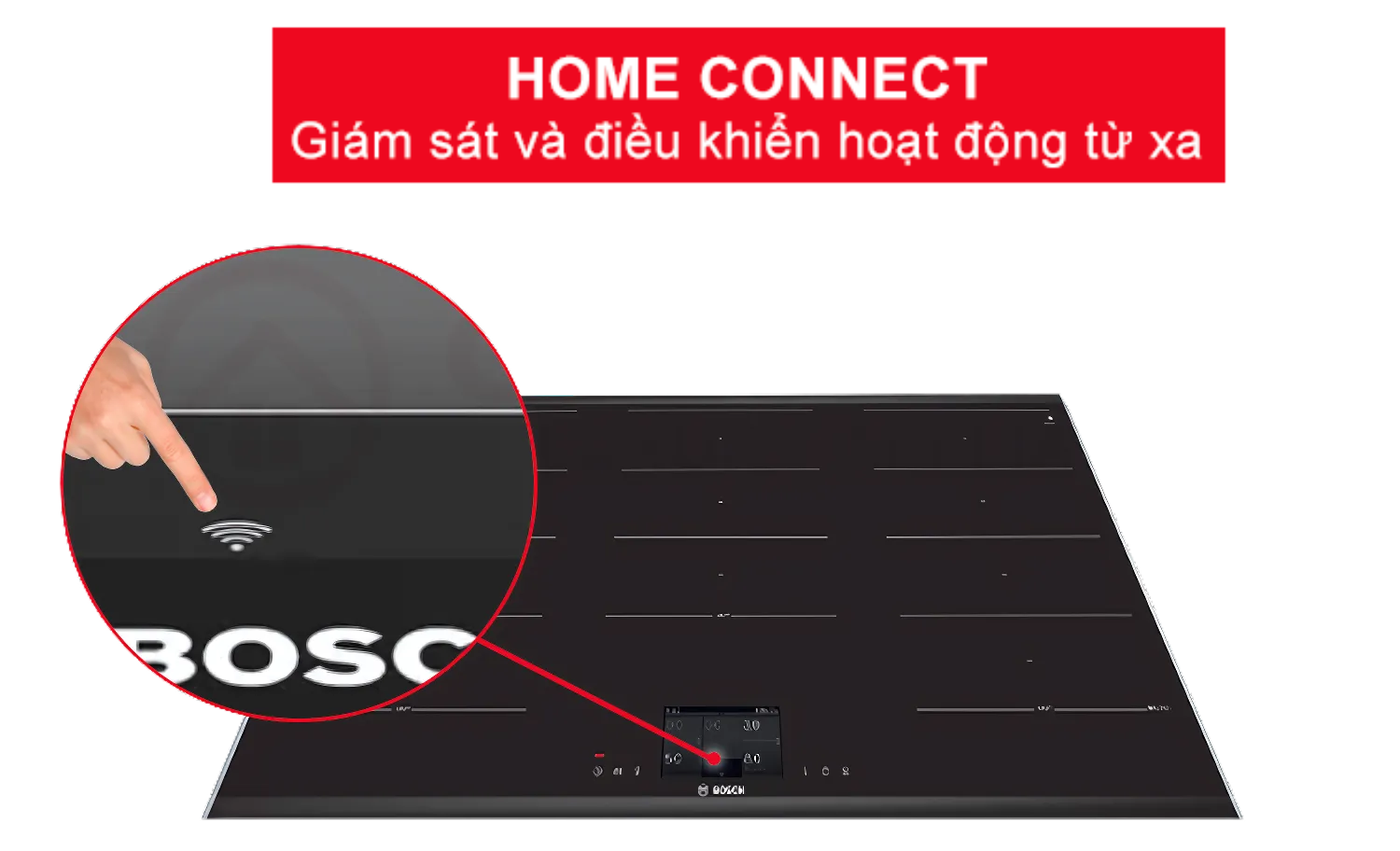 bếp từ đa điểm Bosch PXX975KW1E mang đến một kỷ nguyên mới của sự tiện lợi