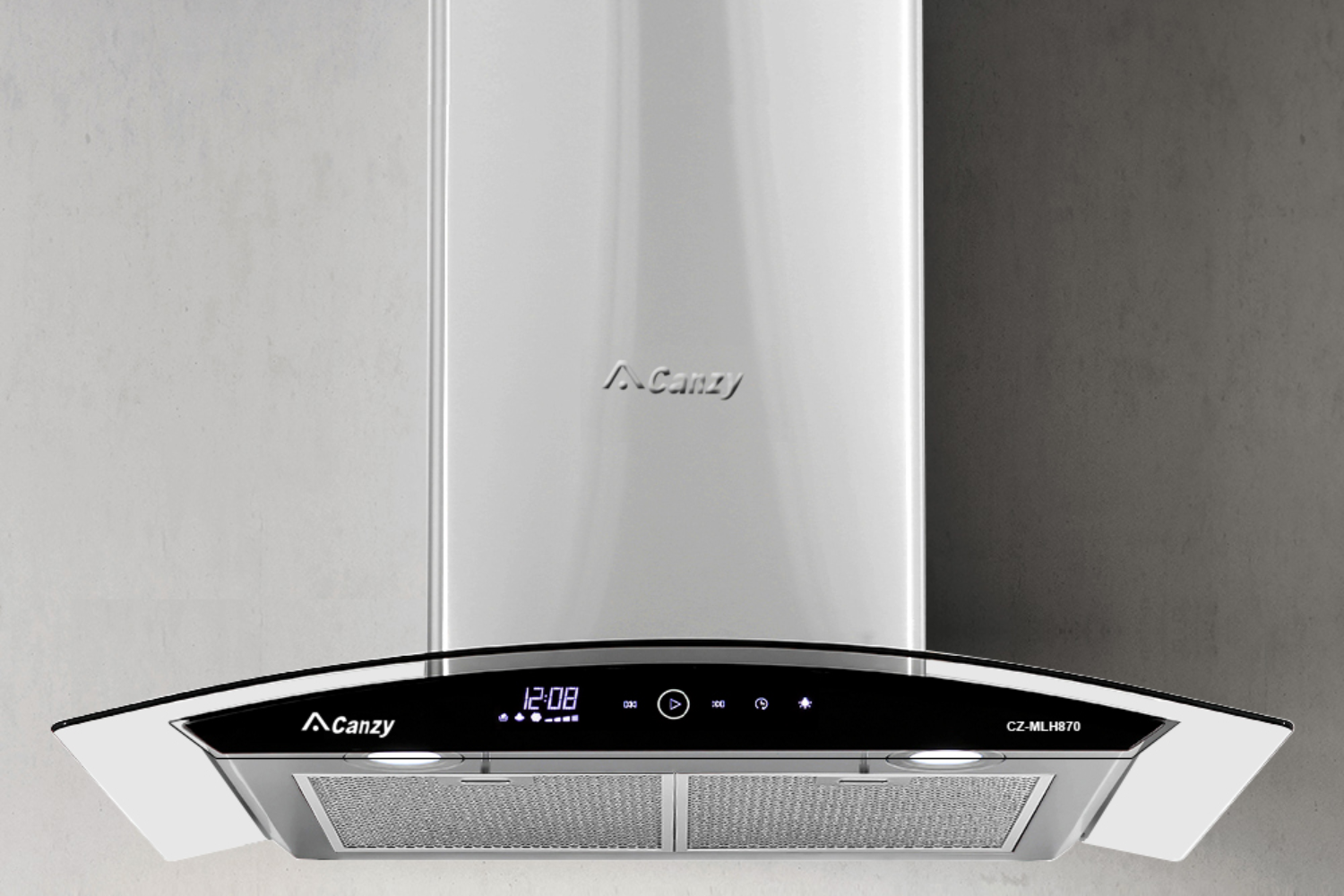 Máy hút mùi kính cong Canzy CZ MLH870