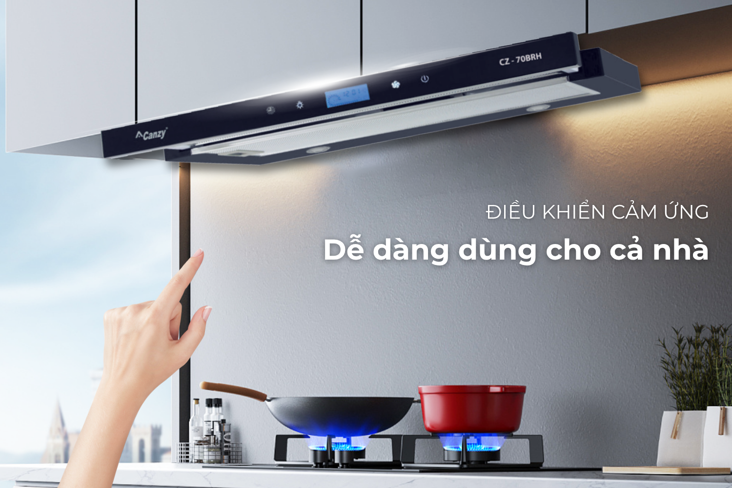 Hút Mùi Âm Tủ Canzy CZ 70BRH