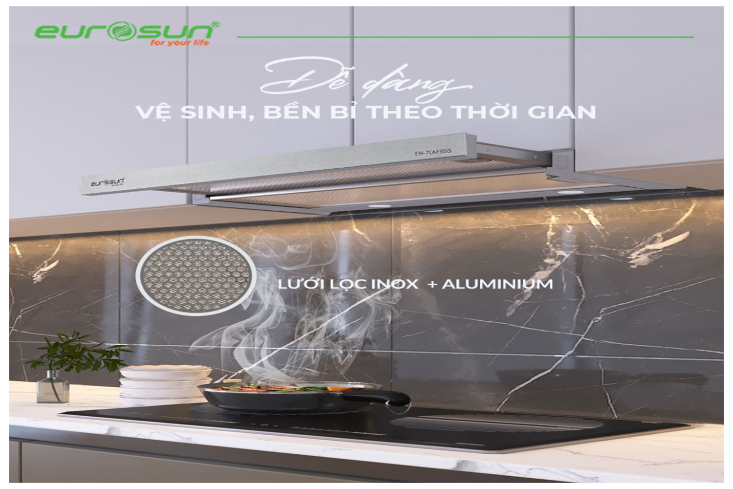 Lưới lọc bằng nhôm – Bền đẹp và dễ dàng vệ sinh