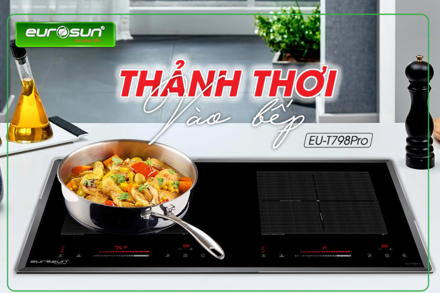 EU-T798Pro tích hợp nhiều tiện ích thông minh