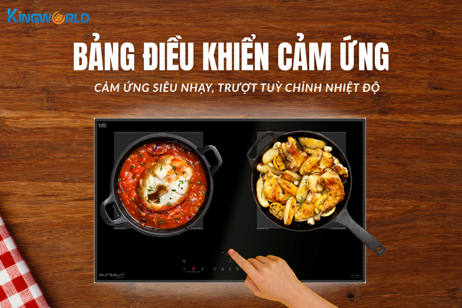 Bảng điều khiển cảm ứng dạng trượt (Slider)