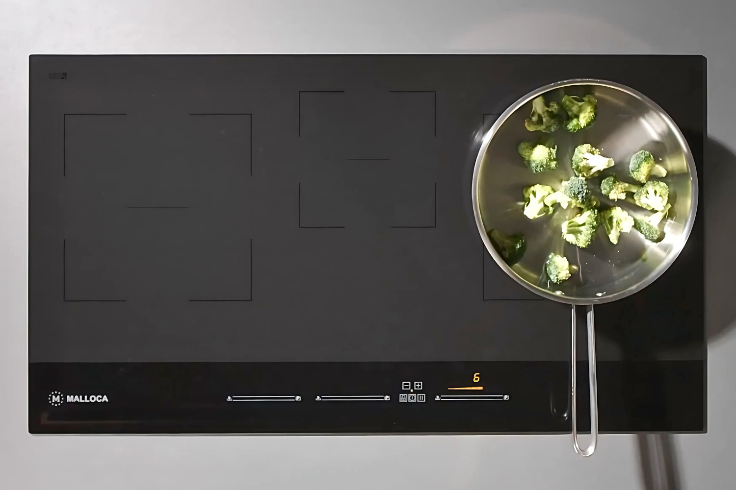 Vùng phải Ø200mm – 2500W (Booster 3000W)