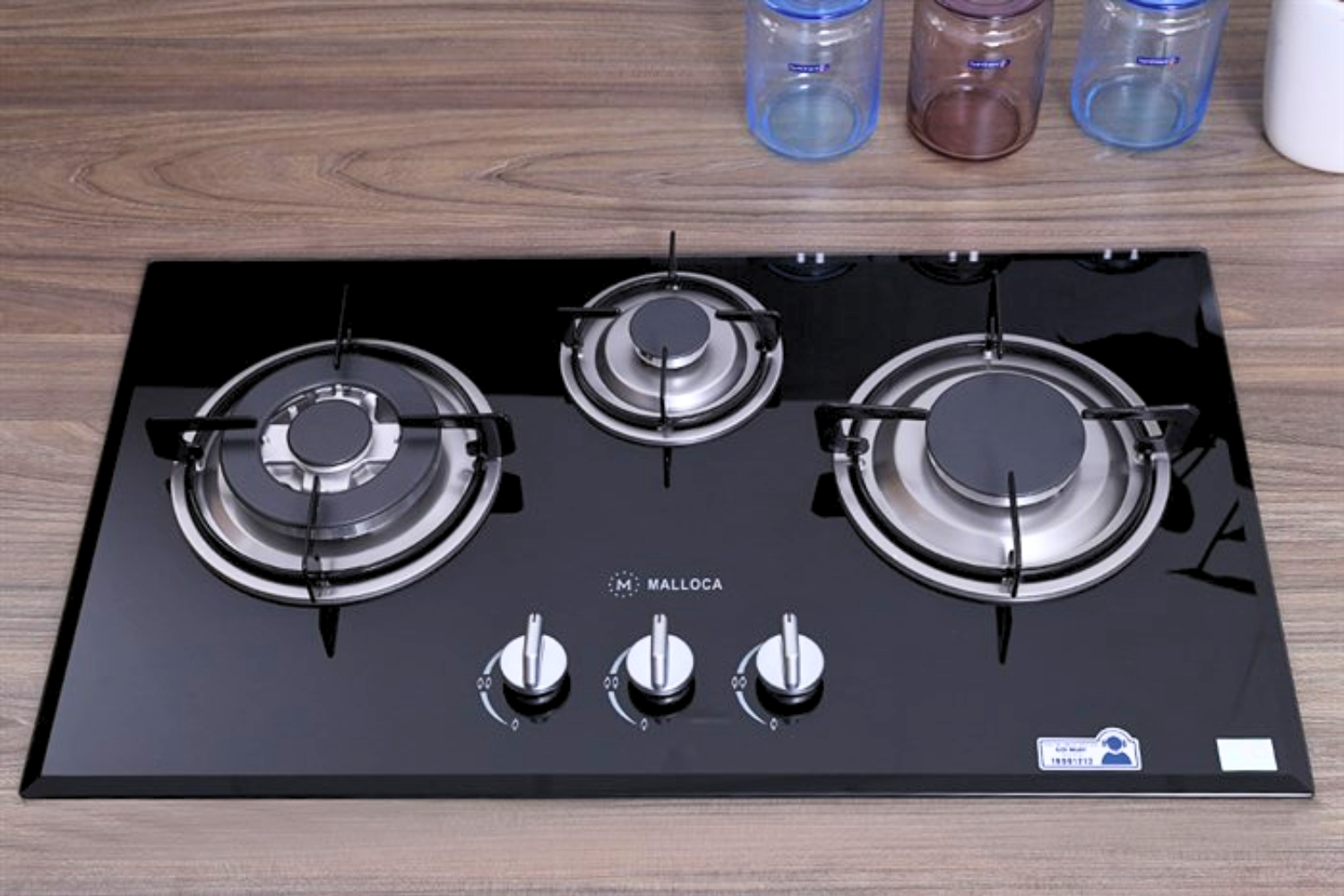 Bếp Malloca GHG 733B sở hữu thiết kế được tối ưu để lắp đặt âm dưới kệ bếp