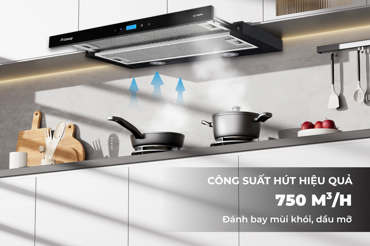 Hút Mùi Âm Tủ Canzy CZ 70BRH