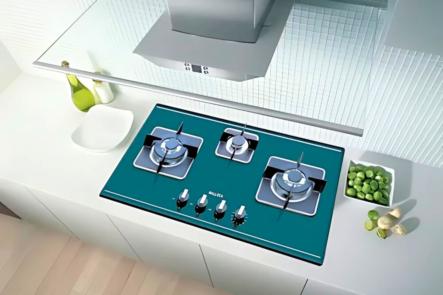 Bếp gas âm Malloca AS 9403G có thiết kế lắp đặt âm hoàn hảo giúp bếp hòa quyện liền mạch vào mặt bàn đá