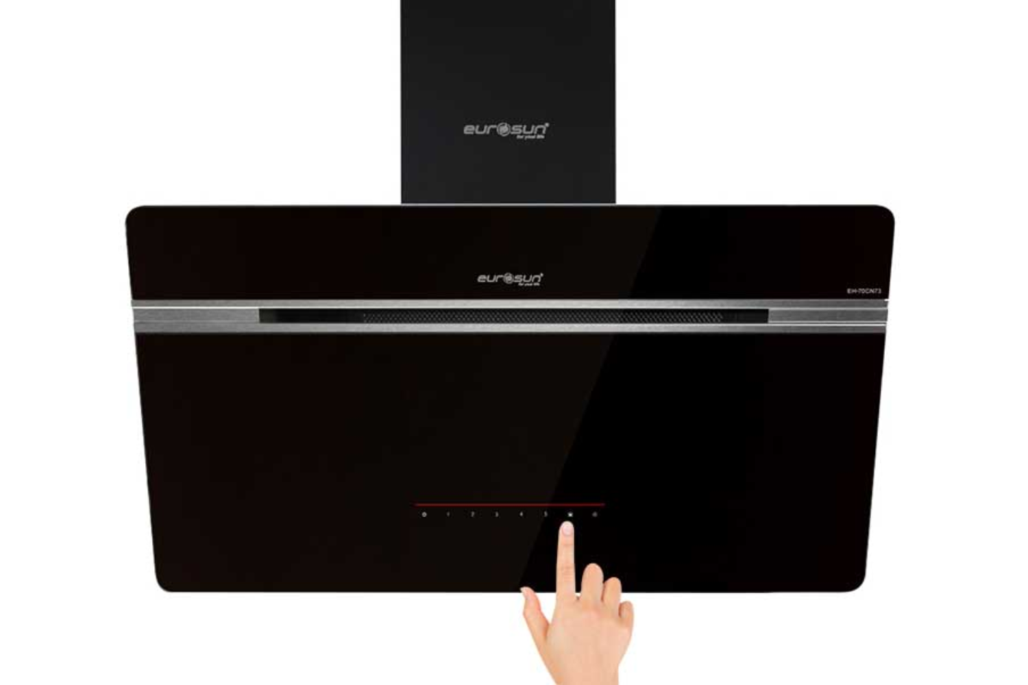 Máy hút mùi gắn tường vát nghiêng Eurosun EH-90CN73 | 90cm