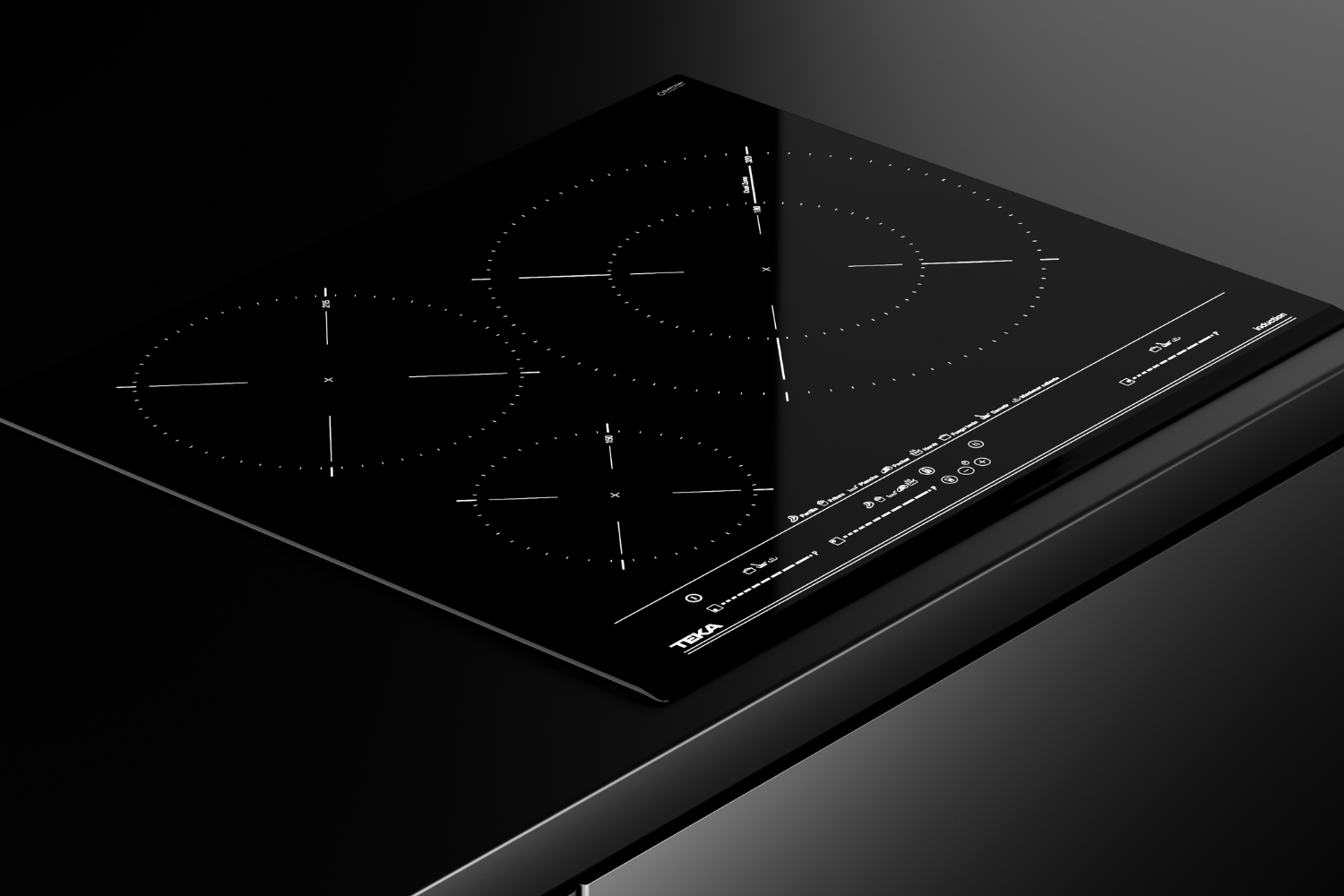 Bếp từ 3 vùng nấu Teka IZC 63632 BK MST