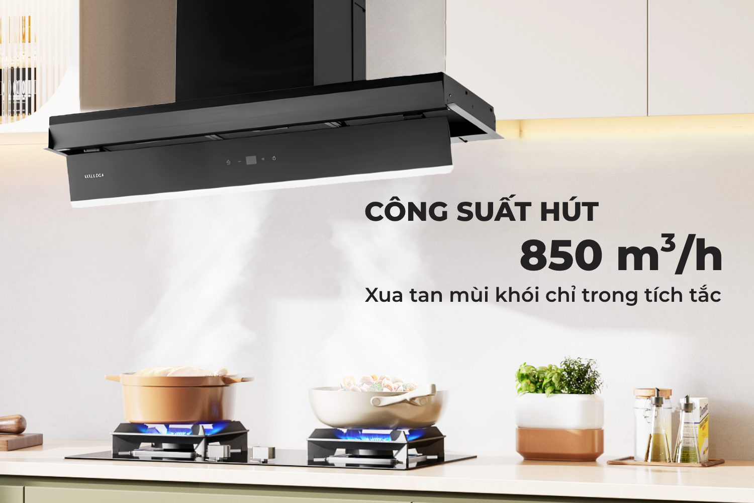 Máy hút mùi âm tủ Malloca Space MH 900SP