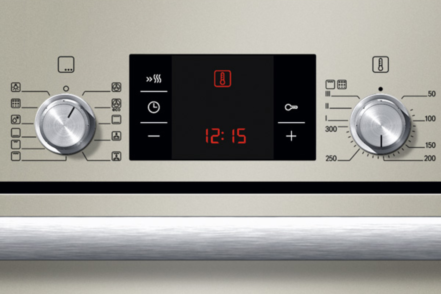 Bảng điều khiển của Bosch HBC84K533&nbsp;minh chứng cho sự tối ưu hóa trải nghiệm người dùng