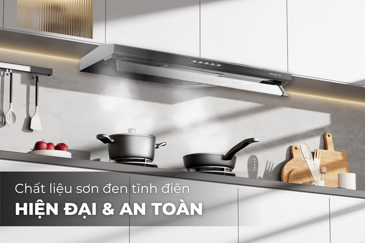 Lưới lọc nhôm bền bỉ, dễ vệ sinh