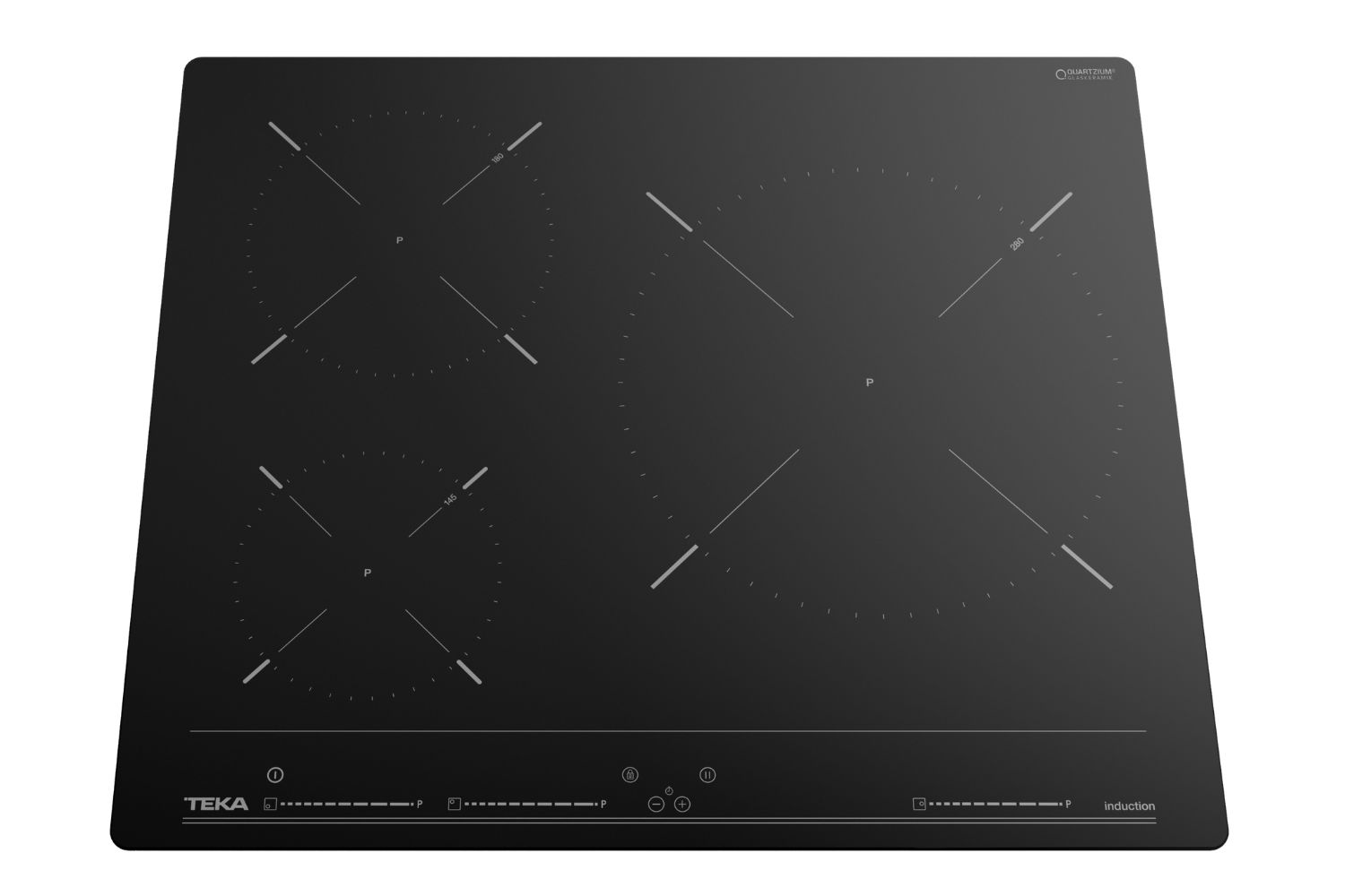 Bếp từ 3 vùng nấu TEKA IBC 63010 BK MSS