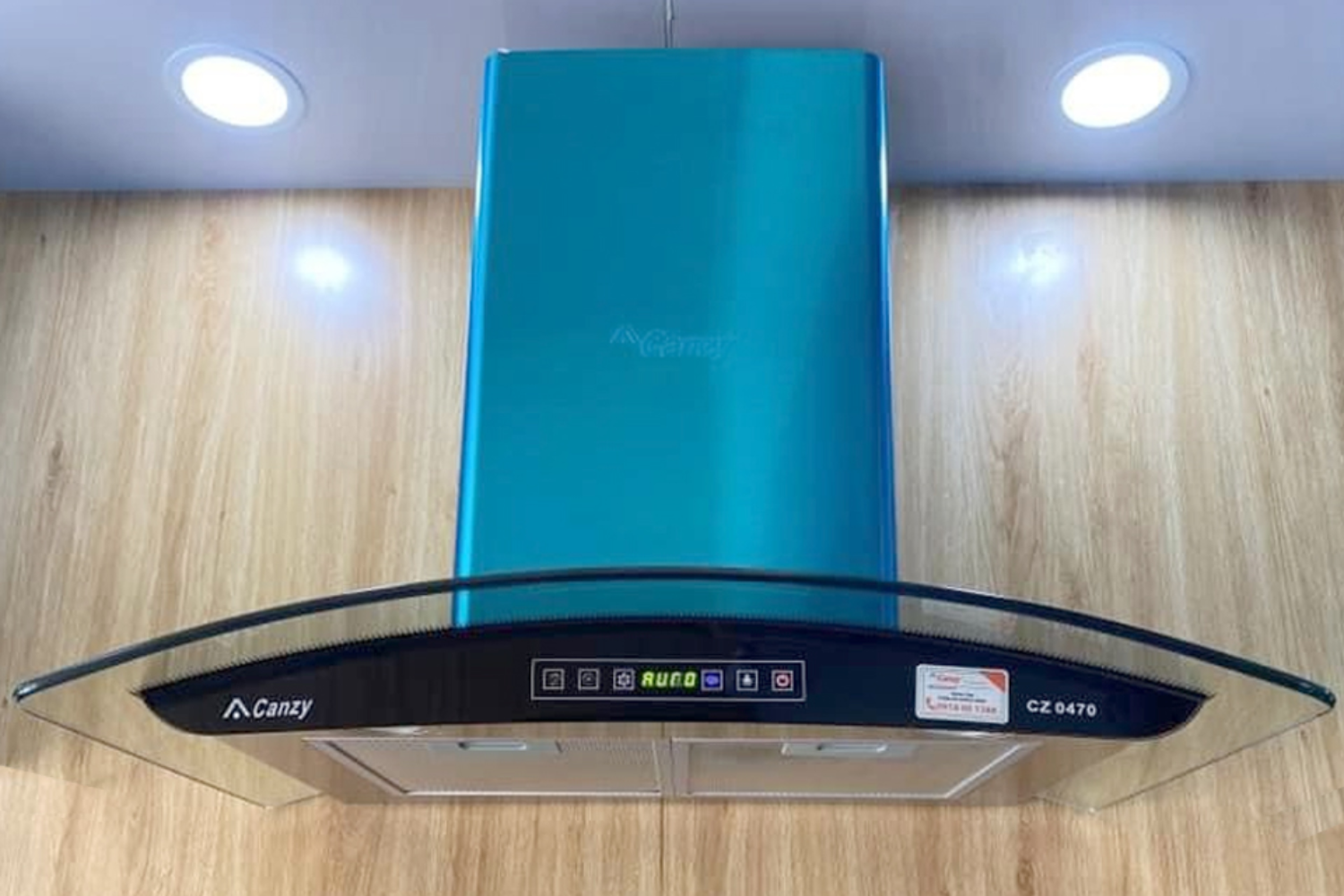 Máy hút mùi kính cong Canzy CZ 0470