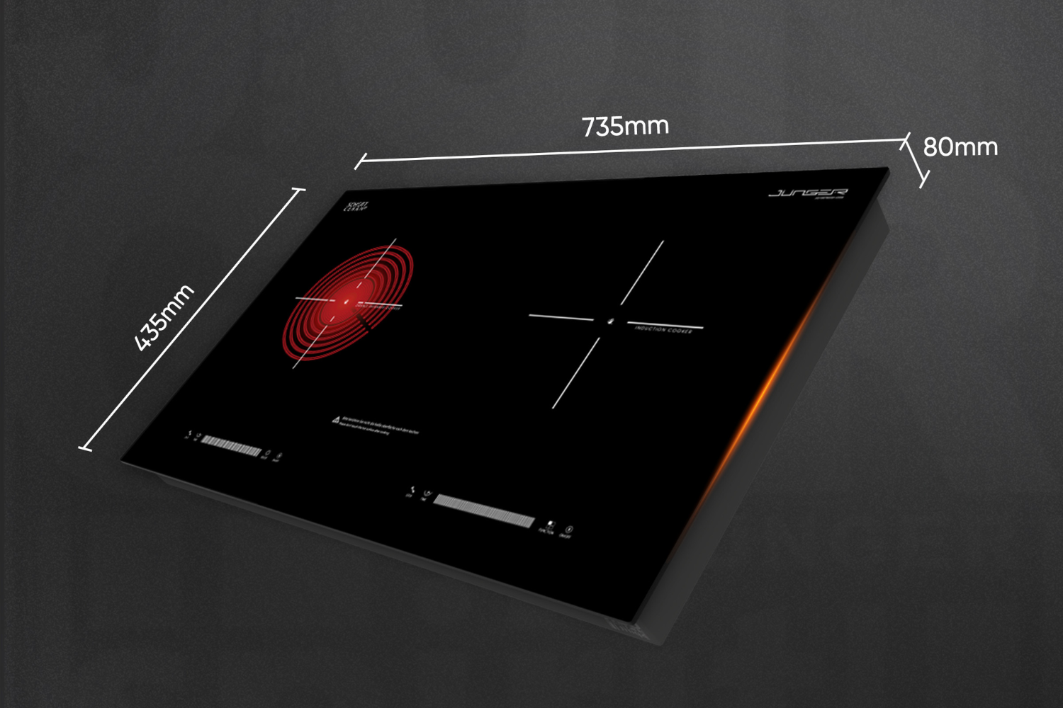 Junger SIS-68 sở hữu thân bếp và linh kiện cao cấp