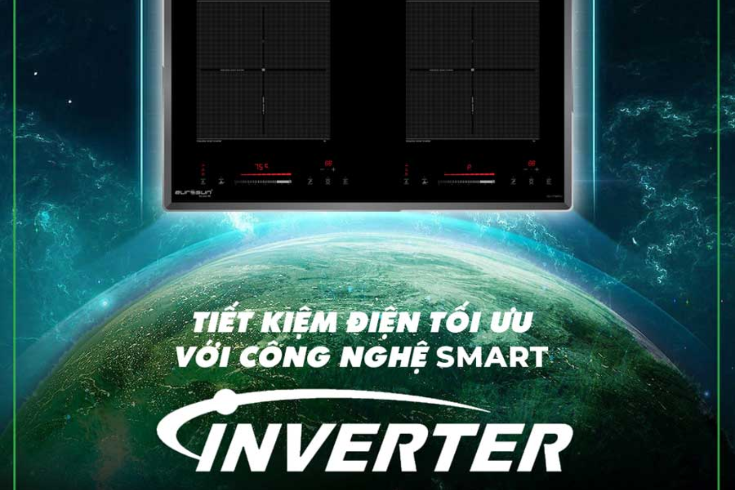 EU-T798Pro ứng dụng công nghệ biến tần Half-Bridge Inverter