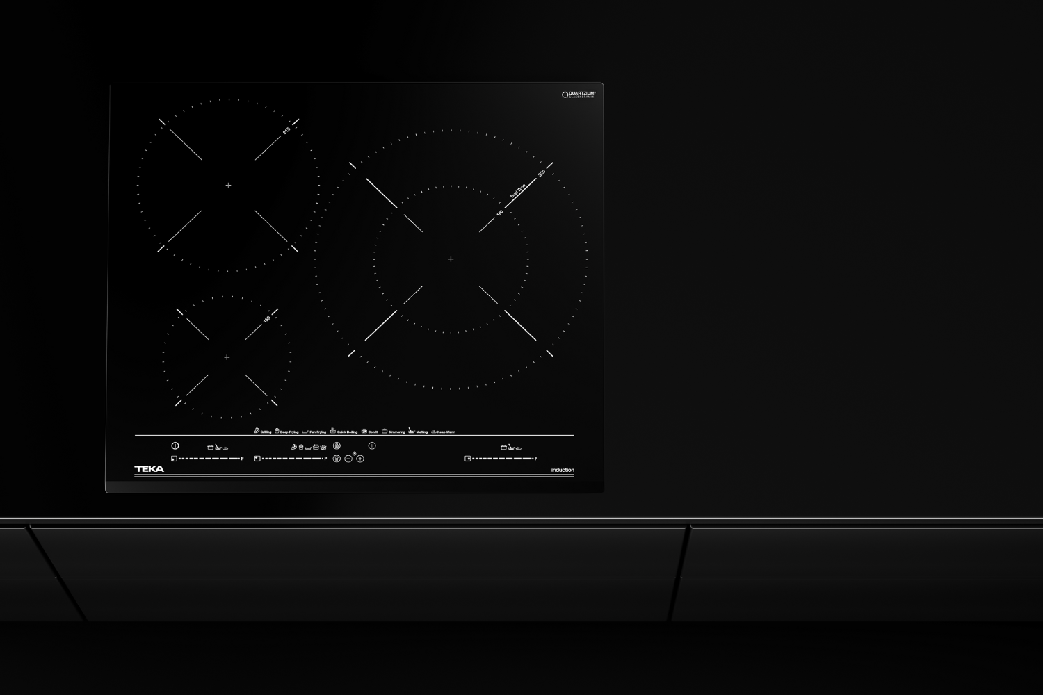 Bếp từ 3 vùng nấu Teka IZC 63630 BK MST