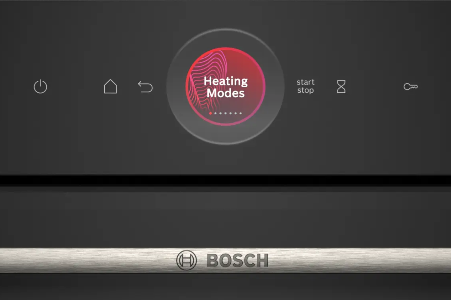 Lò nướng Bosch HBG7241B1 được trang bị hệ thống điều khiển hiện đại