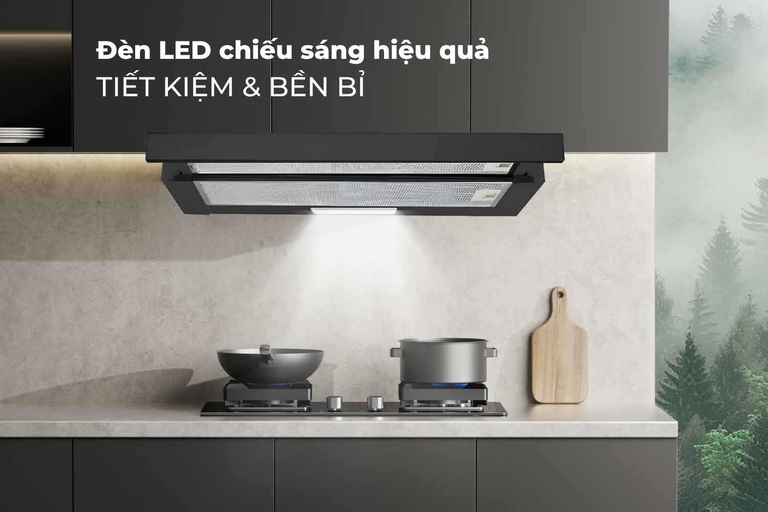 Máy hút mùi âm tủ Malloca MH 90BTC