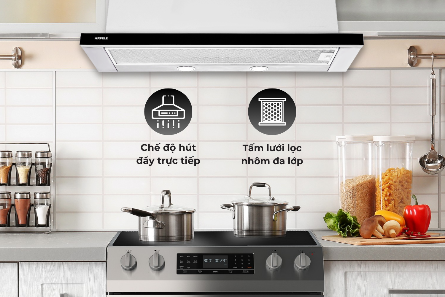 Chế độ hút linh hoạt – Phù hợp&nbsp;mọi nhu cầu