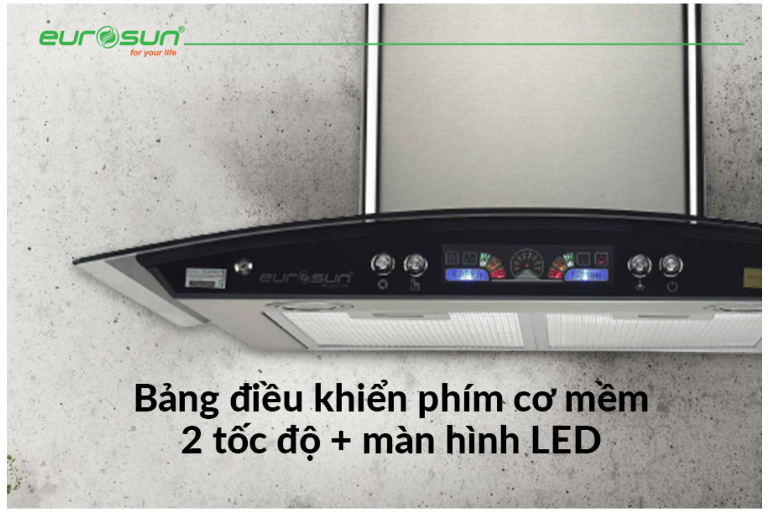 Điều khiển cơ bền bỉ, dễ sử dụng