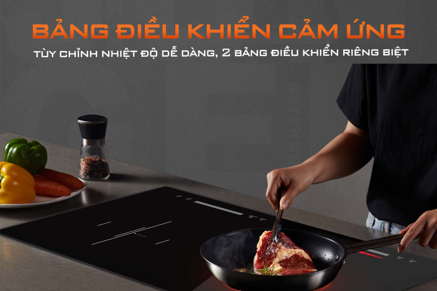 CEJ-203-IF kết hợp Bảng điều khiển cảm ứng Slider