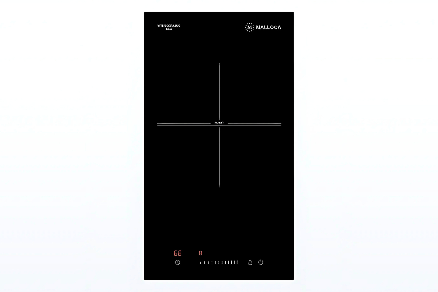 Bếp điện Malloca MDR 301 được thiết kế theo chuẩn Domino