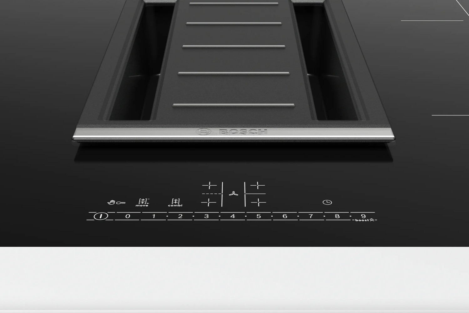 Bảng điều khiển DirectSelect kiểm soát quá trình nấu nướng trở nên vô cùng tiện lợi và trực quan