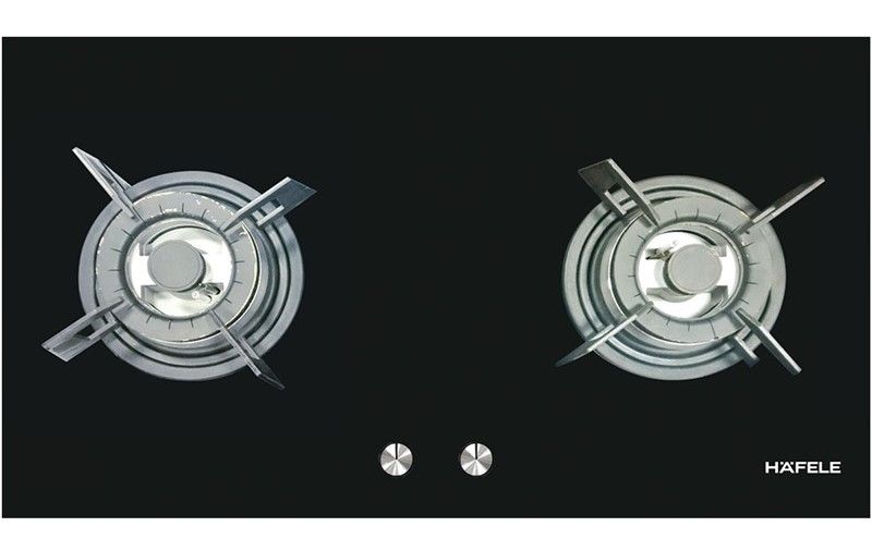 Bếp gas âm Hafele HC-G802B sở hữu thiết kế nổi bật