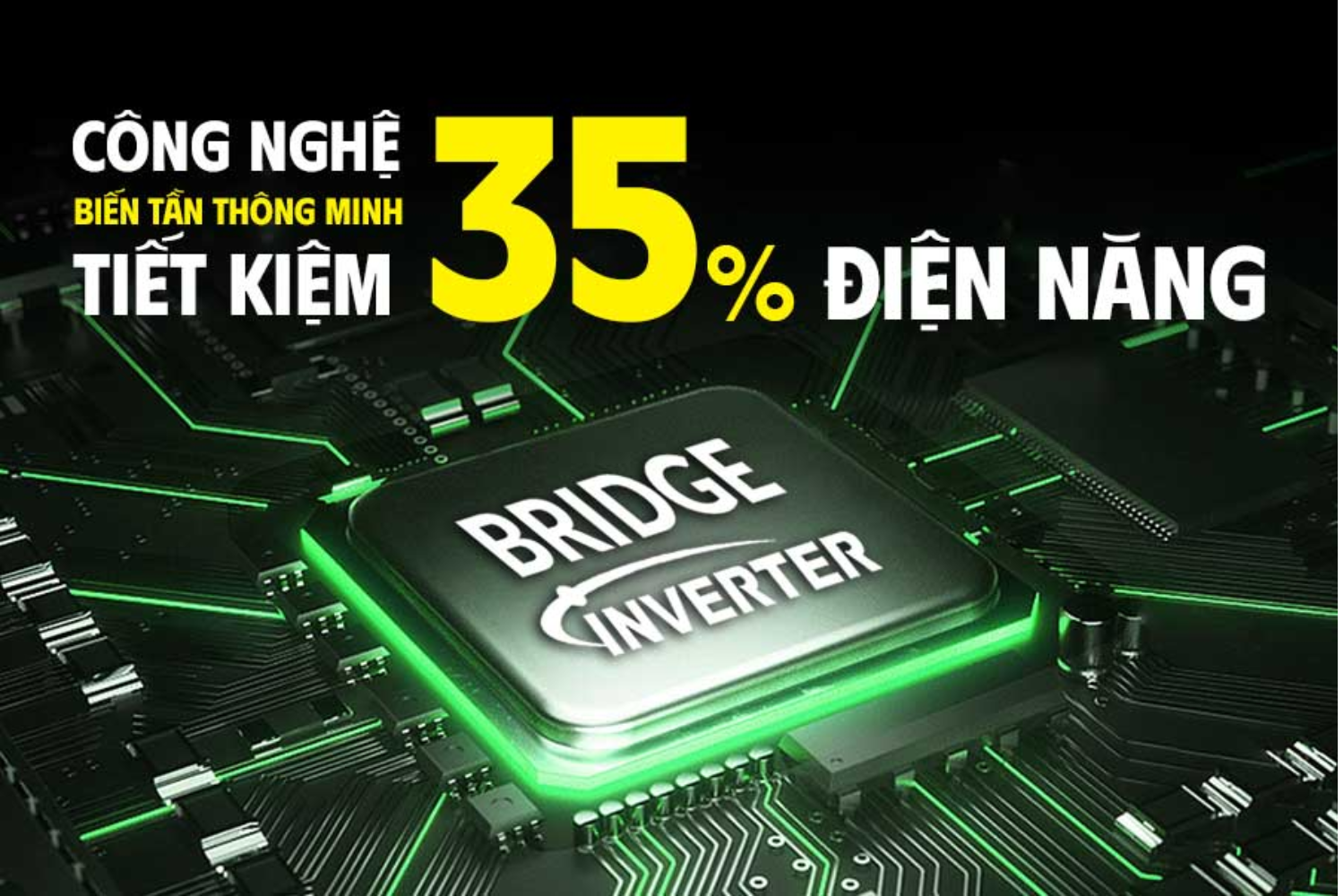 Eurosun EU-TE882G tích hợp công nghệ Inverter Bridge