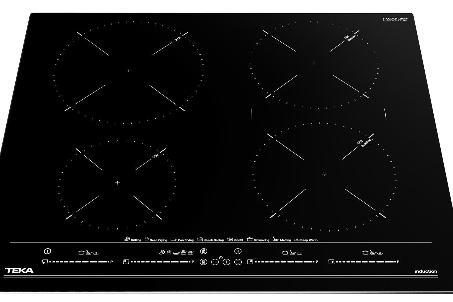 Bếp từ 4 vùng nấu Teka ITC 64630 BK MST