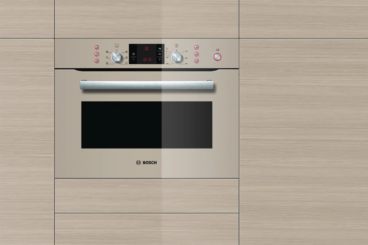 Lò nướng kết hợp vi sóng Bosch HBC84K533 sở hữu phong cách thiết kế tinh tế và đẳng cấp