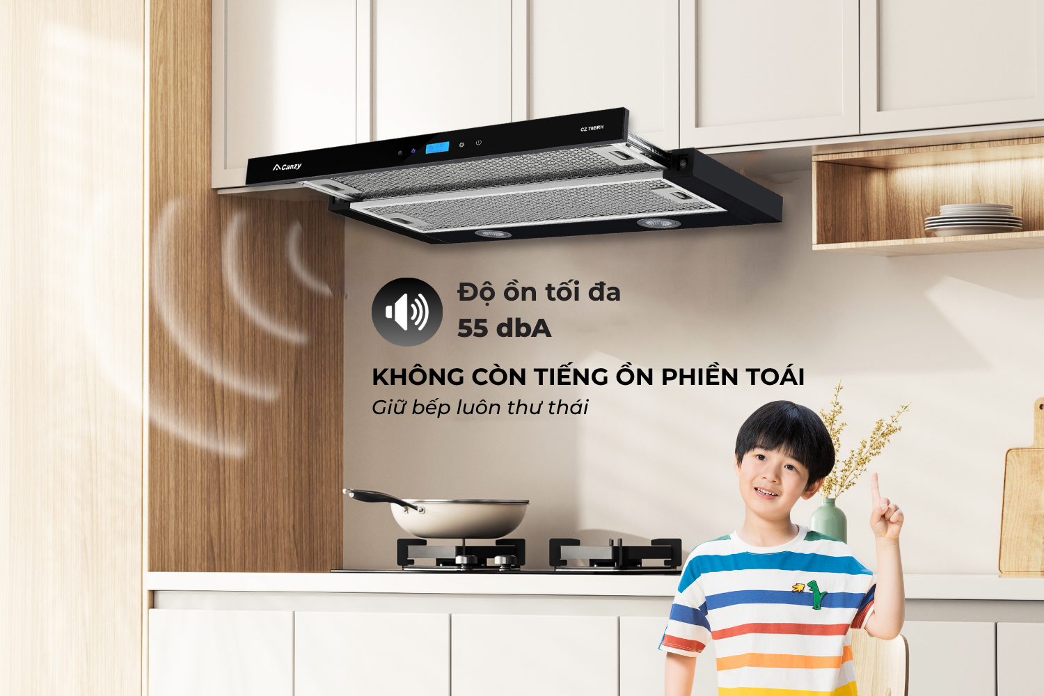 Hút Mùi Âm Tủ Canzy CZ 70BRH