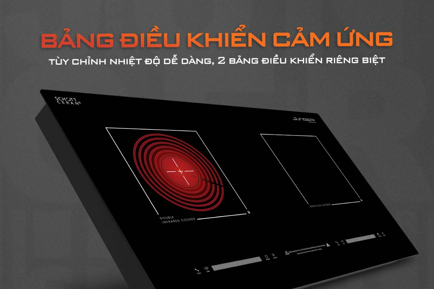 Junger MTD-18 trang bị bảng điều khiển Slider